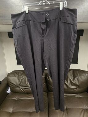 Rafaella Black Women’s Straight-Leg Dress Pants